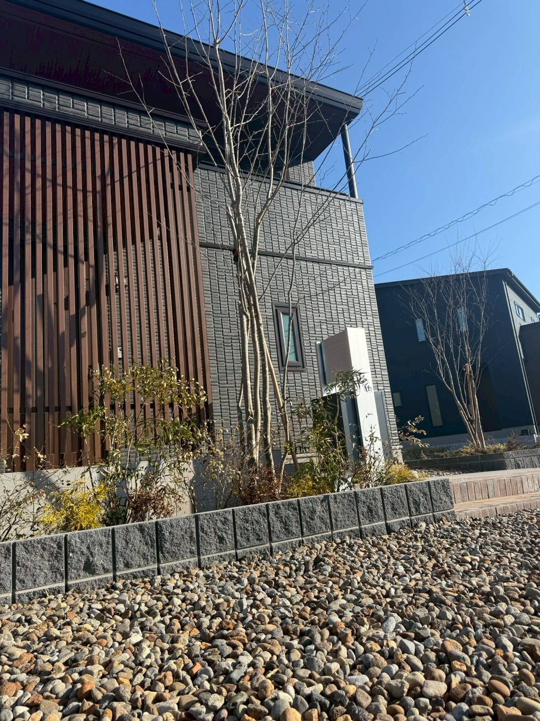 ルーバー門柱